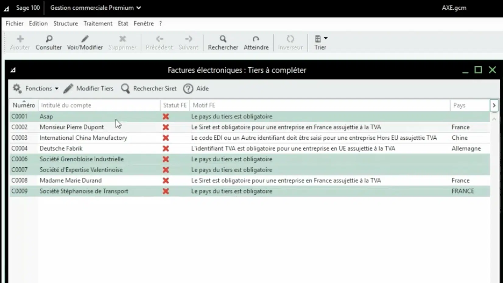 SAGE DATA CLEAN & CONTROL