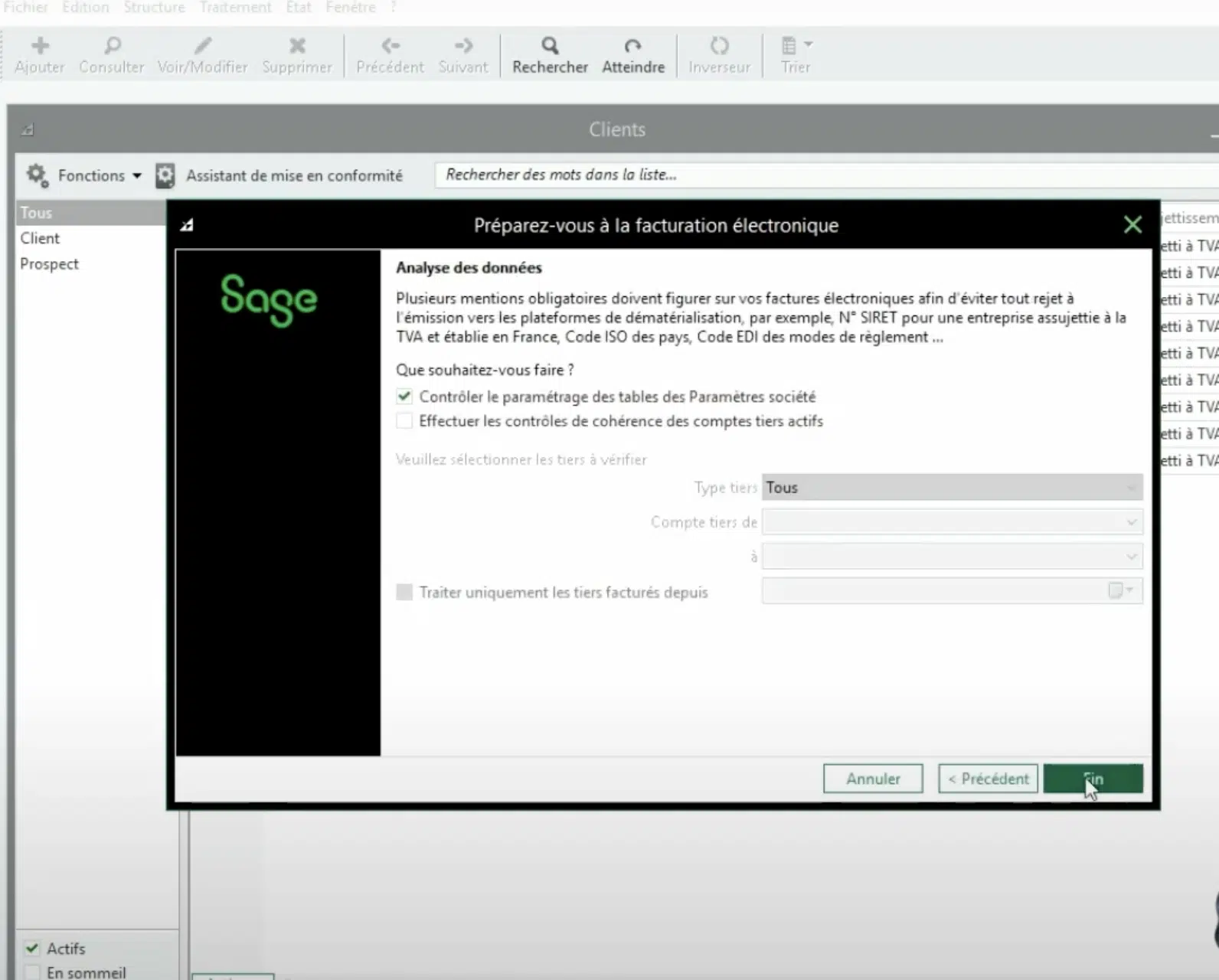 SAGE DATA CLEAN & CONTROL